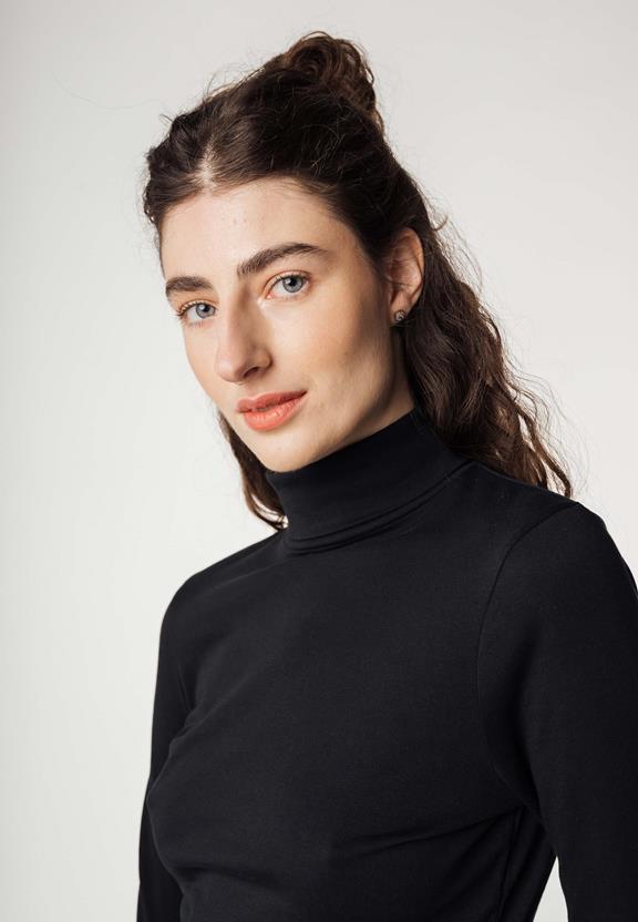 Turtleneck Shirt Anchal Black from Shop Like You Give a Damn