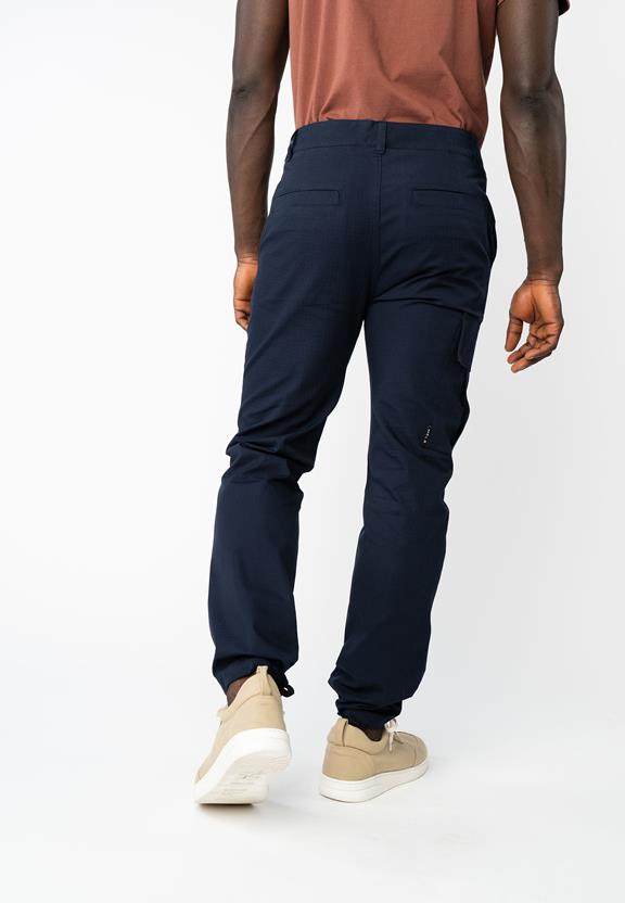 Cargo Pants Rajesh Navy Blue from Shop Like You Give a Damn