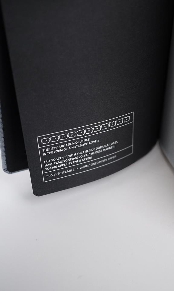 Mini Notitieboek Grenzen Grijs from Shop Like You Give a Damn
