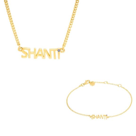 Shanti Set Gold Plated 22ct 1