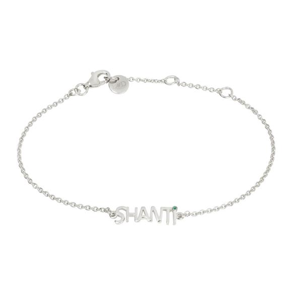 Tiny Shanti Bracelet Silver 1