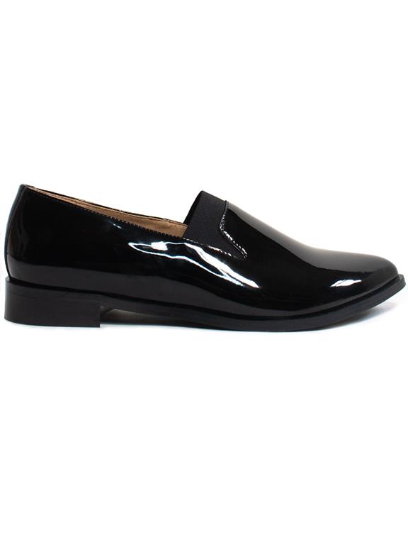 The Derby Women Patent Black from Shop Like You Give a Damn