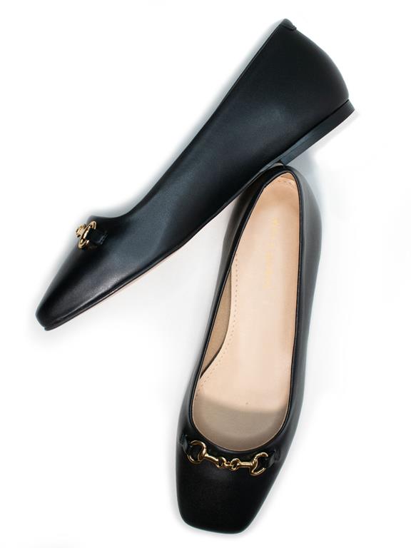 Ballet Flats Square Toe Black from Shop Like You Give a Damn