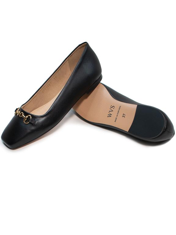 Ballet Flats Square Toe Black from Shop Like You Give a Damn