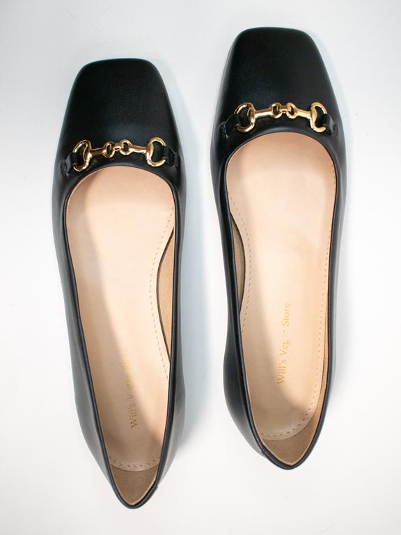 Ballet Flats Square Toe Black from Shop Like You Give a Damn