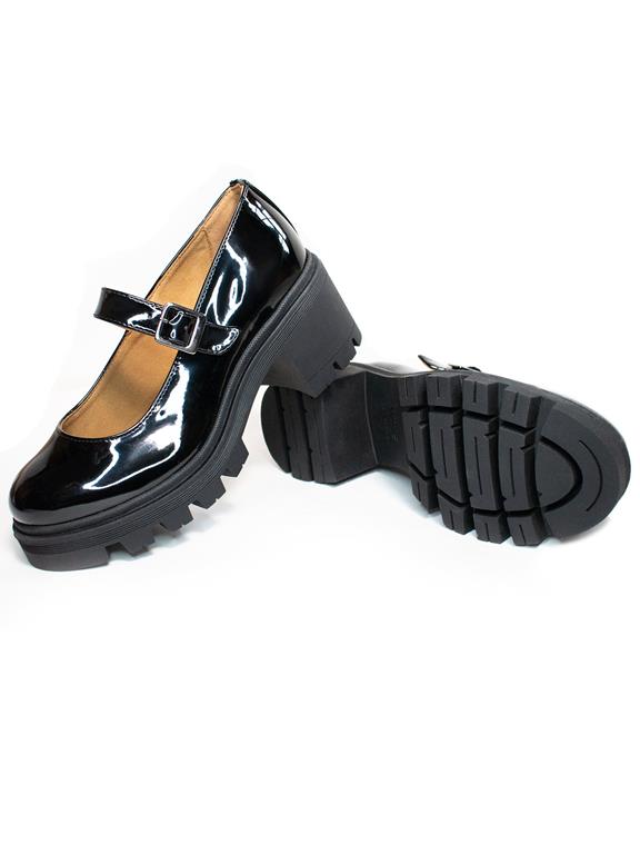 Mary Janes Track Sole Black from Shop Like You Give a Damn