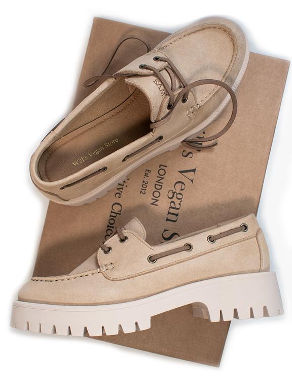 Moccasins Track Sole Tan from Shop Like You Give a Damn