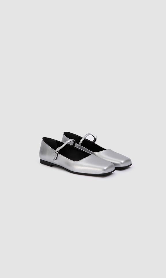 Ballet Flat Maria Silver from Shop Like You Give a Damn