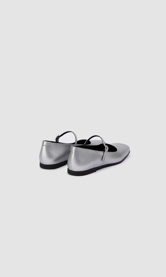 Ballet Flat Maria Silver from Shop Like You Give a Damn