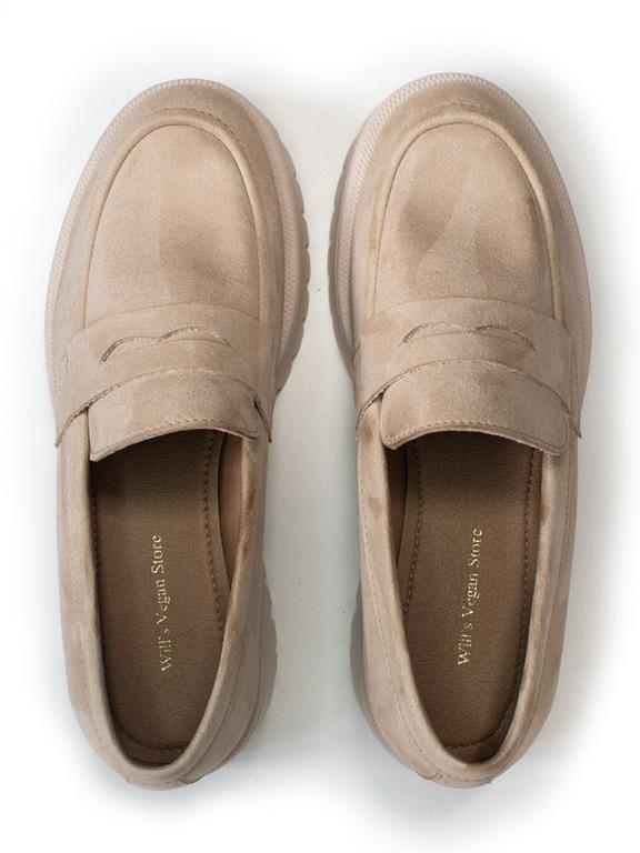 Loafers Track Sole Penny Tan Brown from Shop Like You Give a Damn