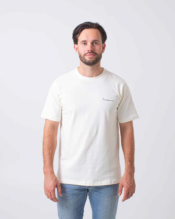 T-Shirt Uil Kampeerreiger Wit from Shop Like You Give a Damn