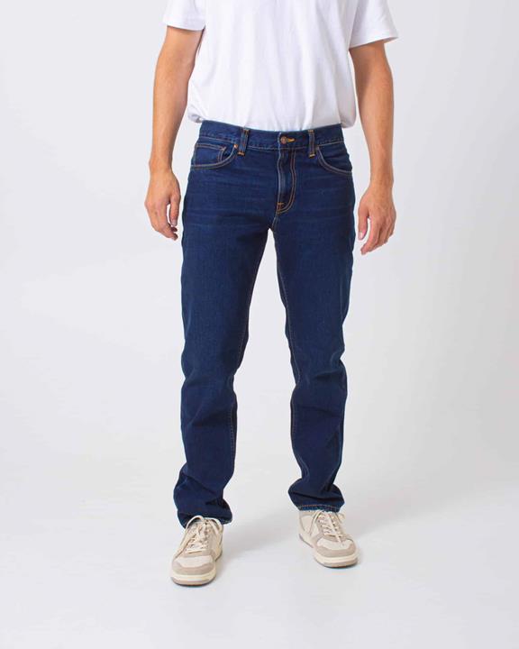 Jeans Rechte Pijp Gritty Jackson Blauw from Shop Like You Give a Damn