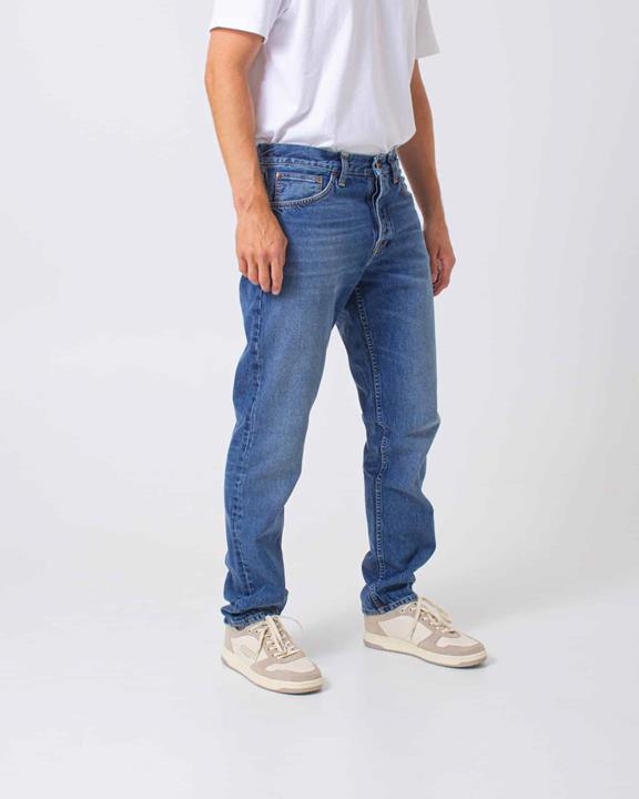 Jeans Rechte Pijp Steady Eddie Blauw from Shop Like You Give a Damn