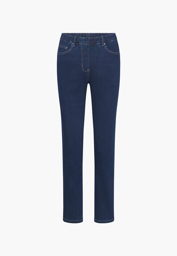 Jeans Hannah Normaal Extra Kort Lengte Donkerblauw from Shop Like You Give a Damn