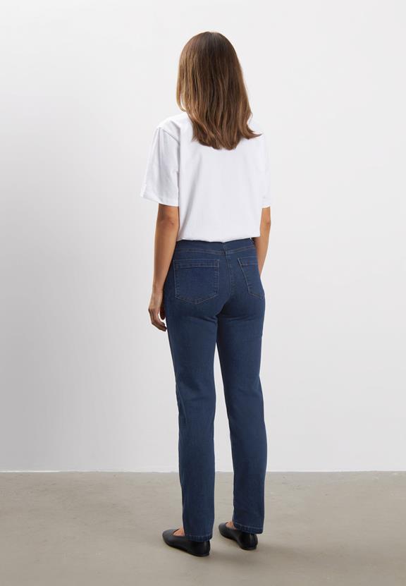 Jeans Charlotte Normaal Middellang Donkerblauw from Shop Like You Give a Damn