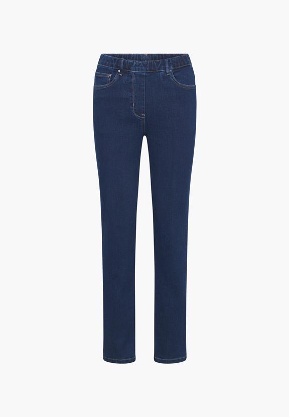 Jeans Hannah Normaal Middellang Donkerblauw from Shop Like You Give a Damn