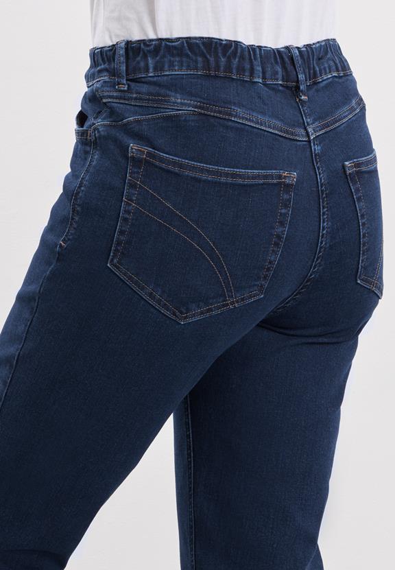 Jeans Hannah Normaal Middellang Donkerblauw from Shop Like You Give a Damn