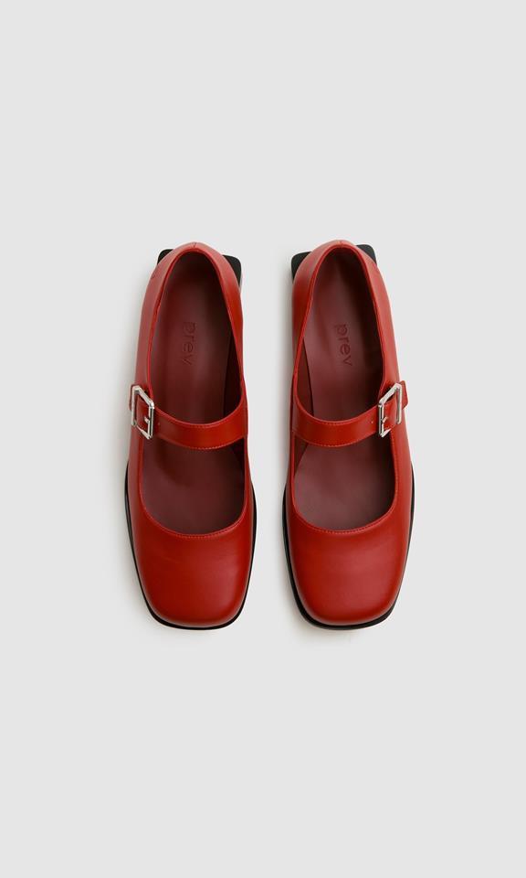 Loafers Jane Cherry Red from Shop Like You Give a Damn