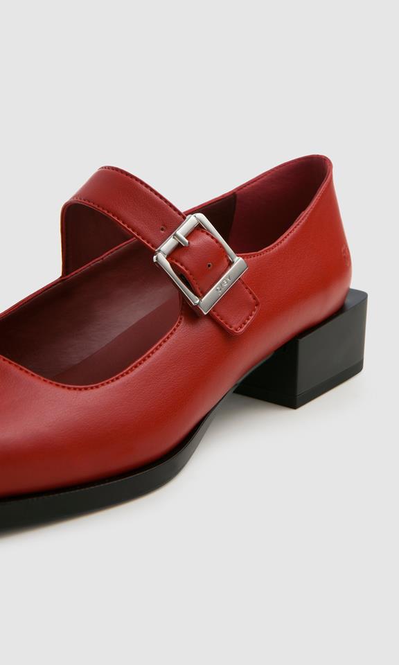 Loafers Jane Cherry Red from Shop Like You Give a Damn