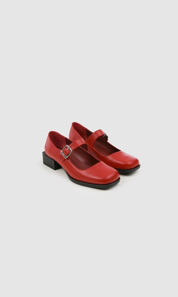 Loafers Jane Cherry Red from Shop Like You Give a Damn