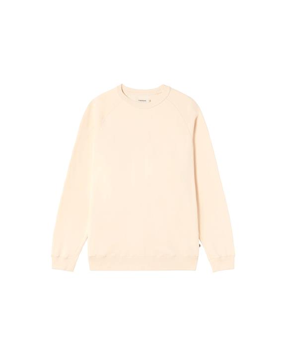 Sweatshirt White Heart Cream from Shop Like You Give a Damn