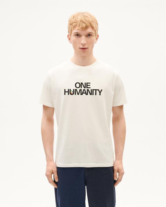 T-Shirt One Humanity White from Shop Like You Give a Damn