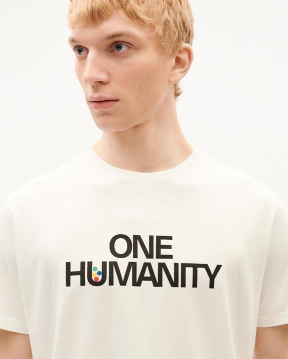 T-Shirt One Humanity White from Shop Like You Give a Damn