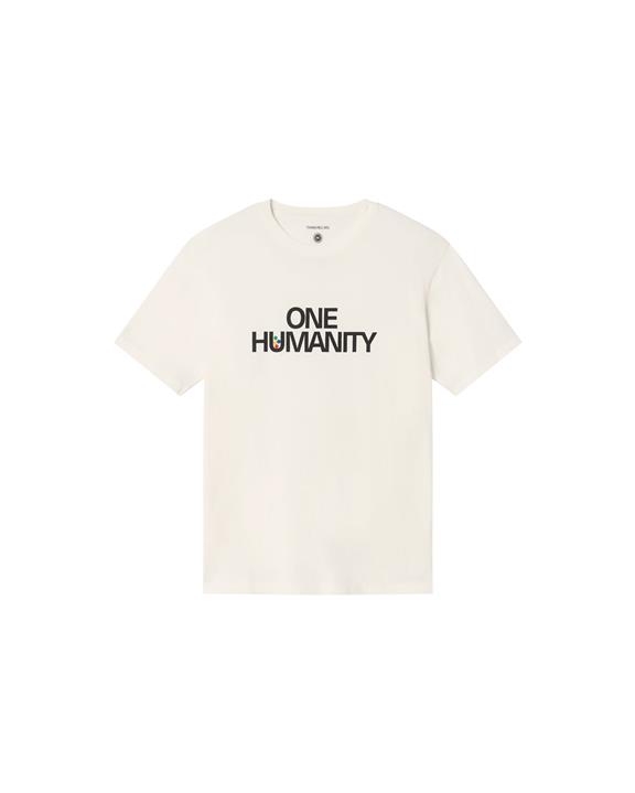 T-Shirt One Humanity White from Shop Like You Give a Damn