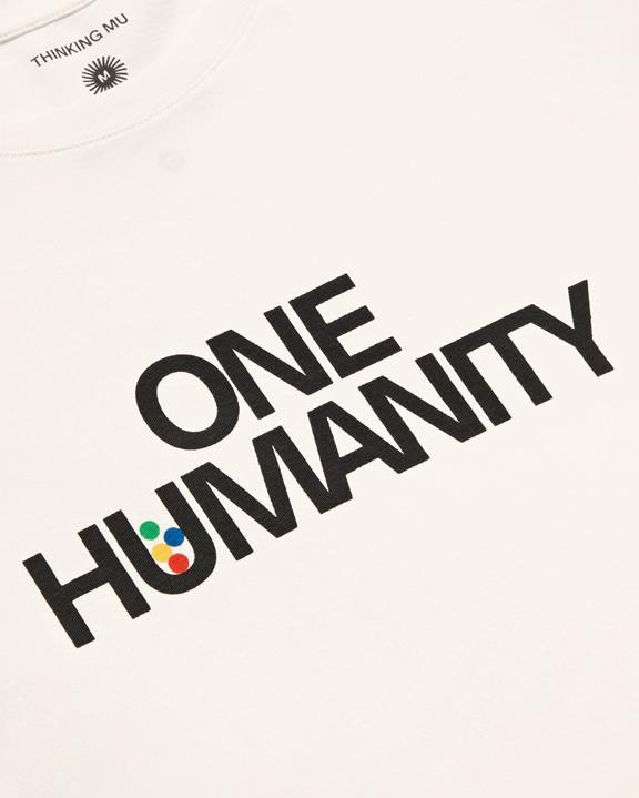 T-Shirt One Humanity White from Shop Like You Give a Damn