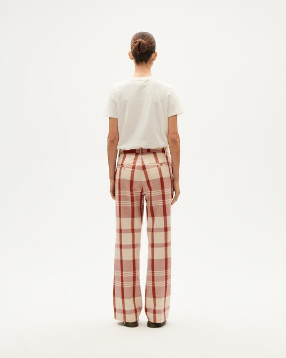 Pants Hermione Cream/Red from Shop Like You Give a Damn