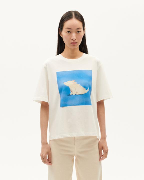 T-Shirt Lucia Animal White from Shop Like You Give a Damn