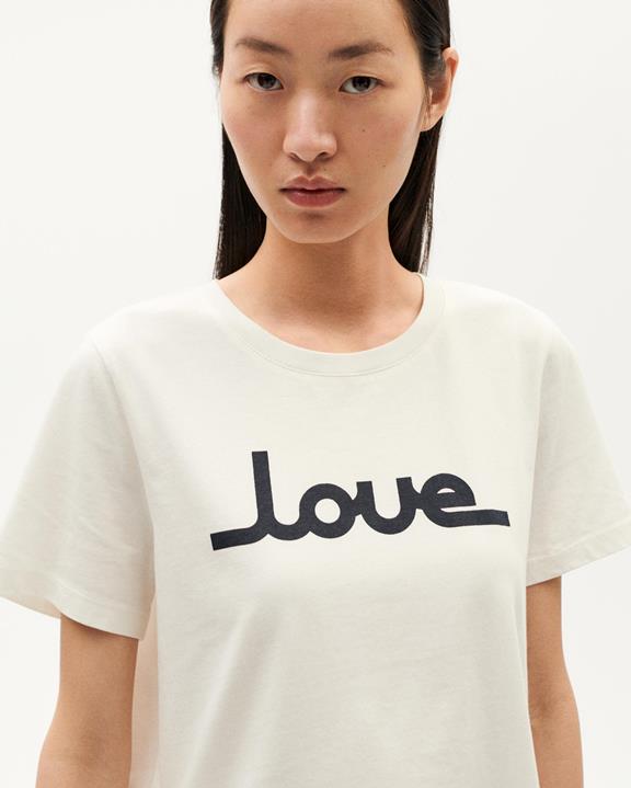 T-Shirt Ida Love White from Shop Like You Give a Damn