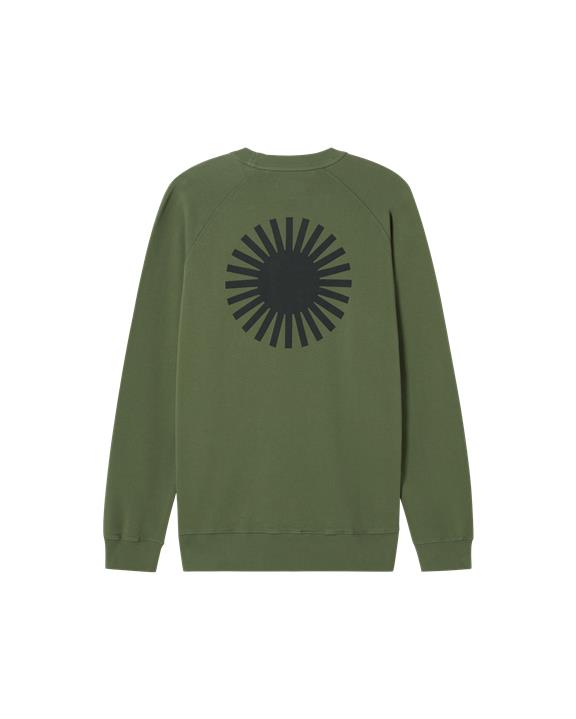 Sweatshirt Zon Donkergroen from Shop Like You Give a Damn