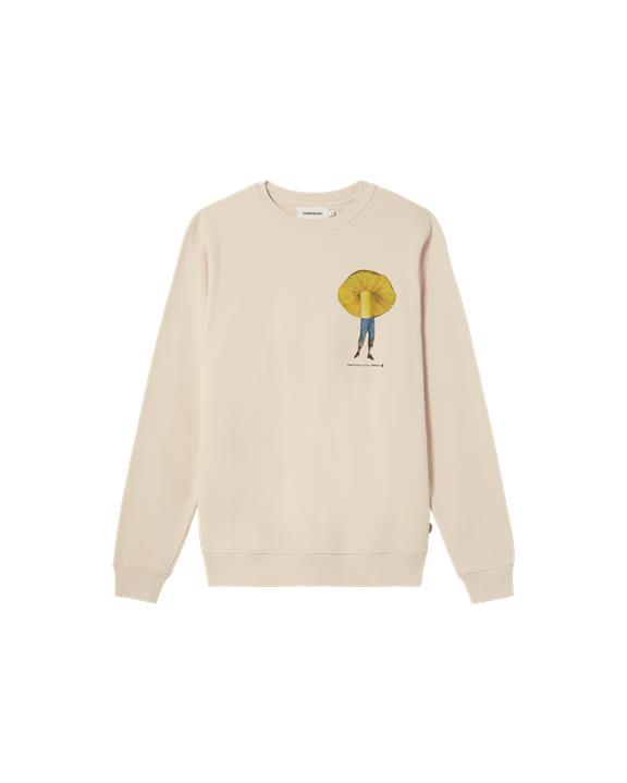 Sweatshirt Funghi 2 Raw Cream from Shop Like You Give a Damn