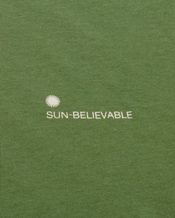 T-Shirt Sunbelievable Green from Shop Like You Give a Damn