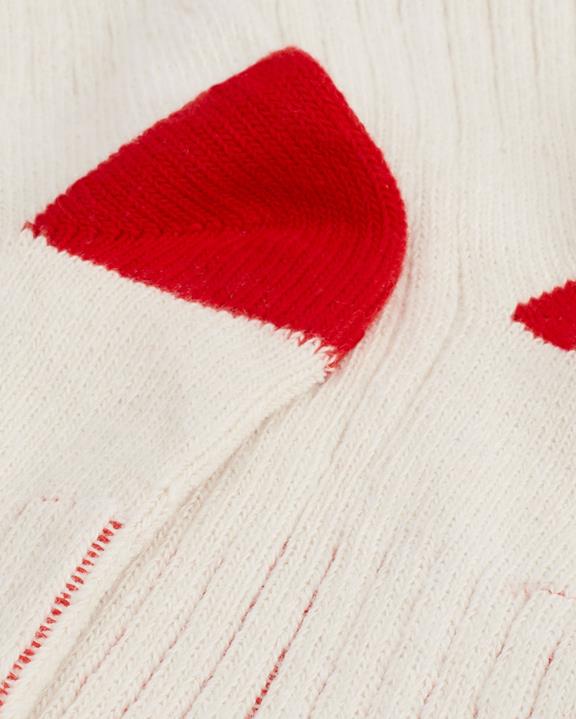 Socks Hemp Peu Cream/Red from Shop Like You Give a Damn