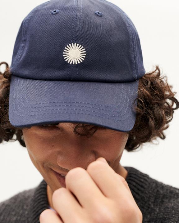 Cap Chris Contrast Navy Blue from Shop Like You Give a Damn