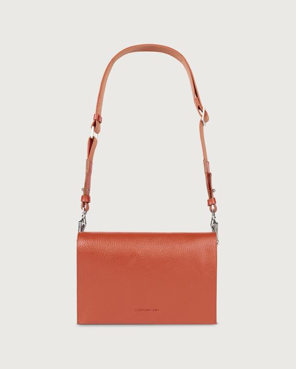 Tas Nara Vegan Eco-Leer Rood via Shop Like You Give a Damn