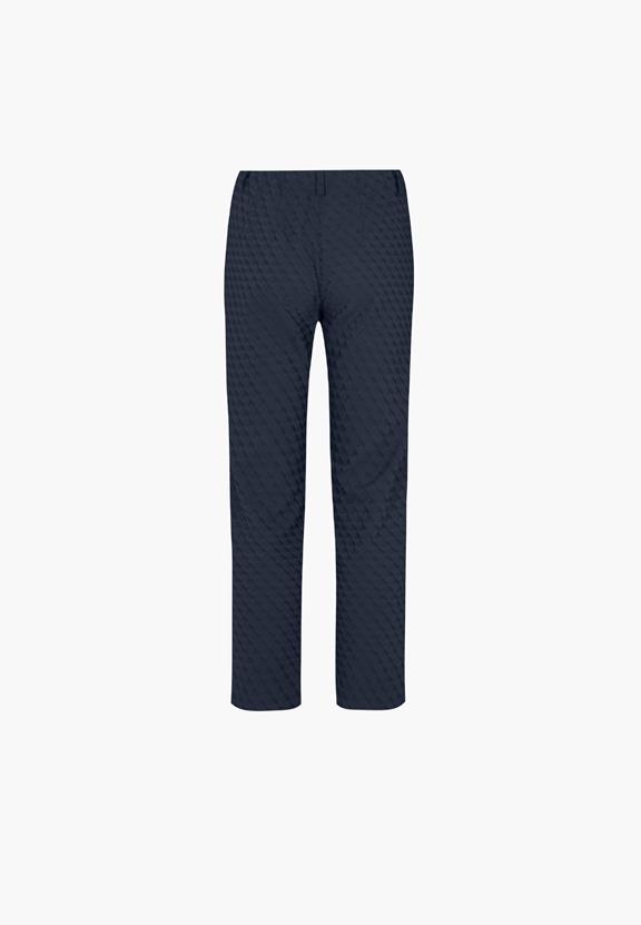 Broek Kelly Regular Korte Lengte Marine Jacquard from Shop Like You Give a Damn