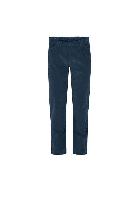 Broek Kelly Regular Corduroy Korte Lengte Nordic Blauw from Shop Like You Give a Damn