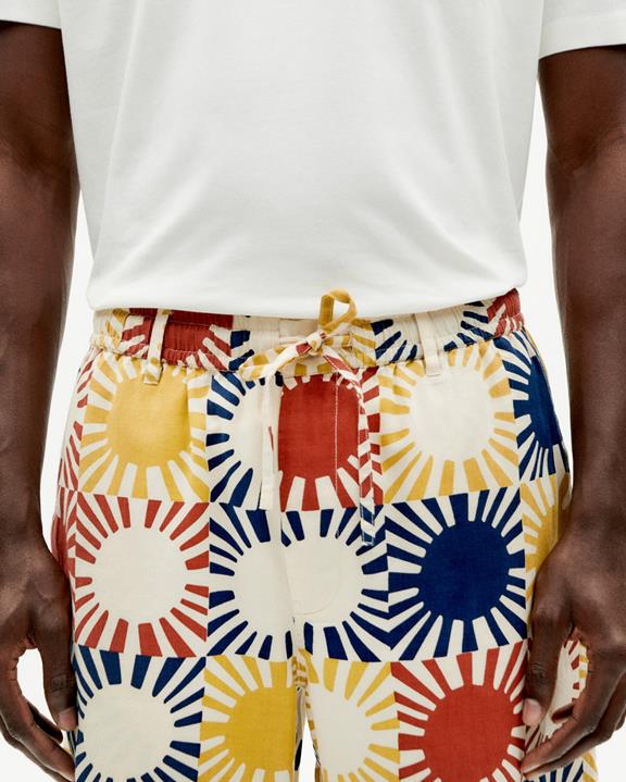 Shorts Bermuda Zon Grid Multicolor from Shop Like You Give a Damn