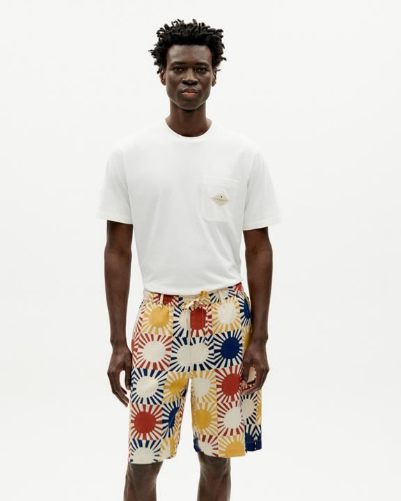 Shorts Bermuda Zon Grid Multicolor from Shop Like You Give a Damn