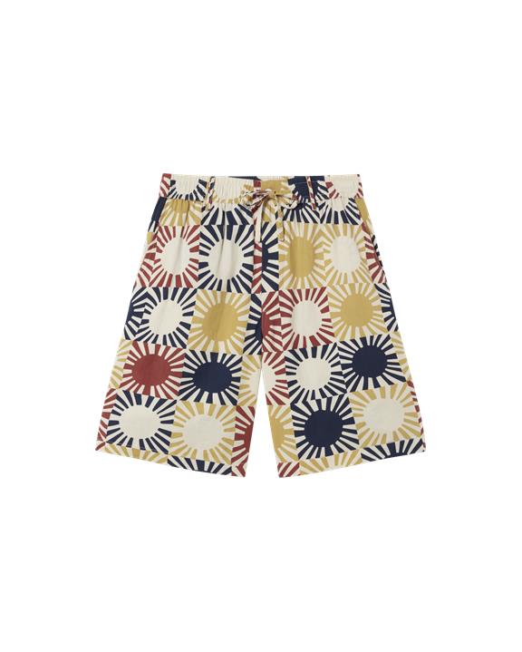 Shorts Bermuda Zon Grid Multicolor from Shop Like You Give a Damn