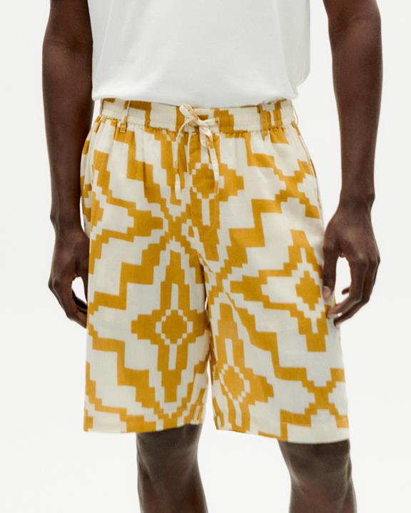 Shorts Bermuda Illusion Geel from Shop Like You Give a Damn