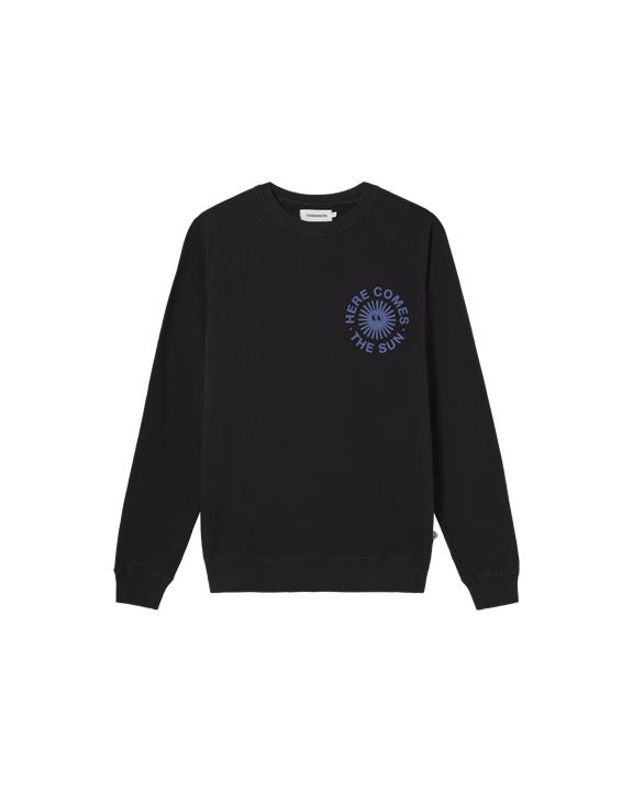 Sweatshirt Happy Sun Black from Shop Like You Give a Damn