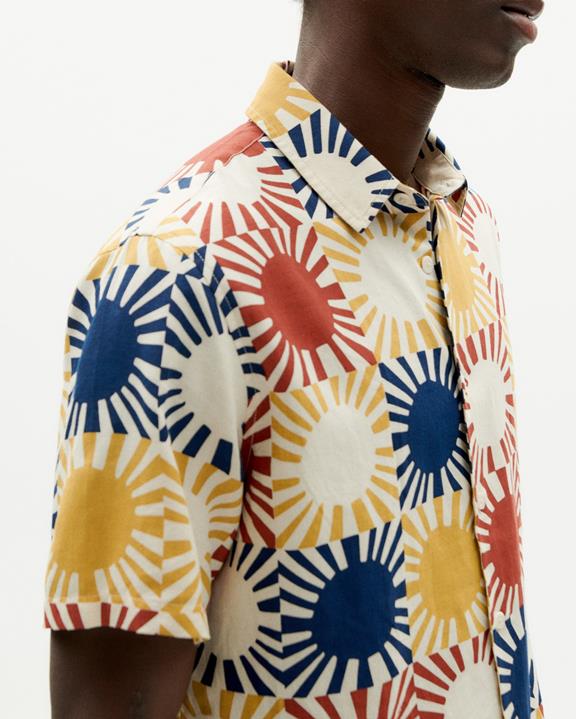 Shirt Zon Grid Tom Multicolor from Shop Like You Give a Damn