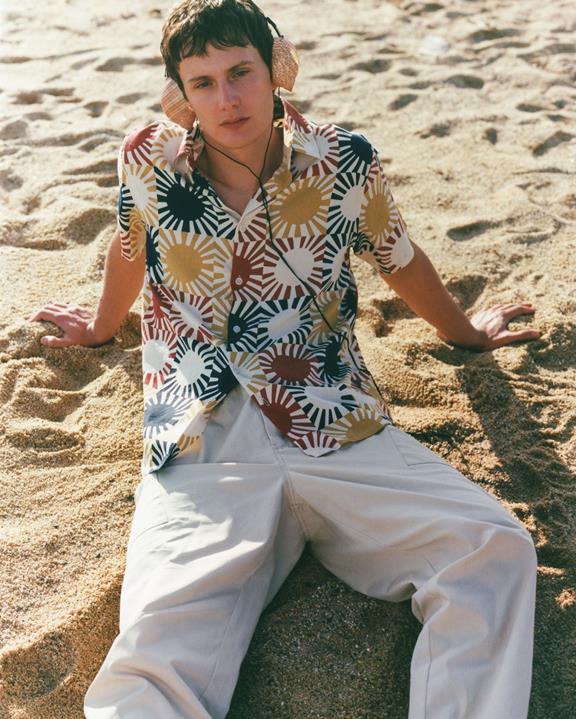 Shirt Zon Grid Tom Multicolor from Shop Like You Give a Damn