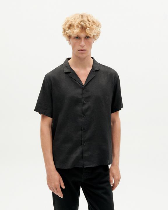 Shirt Jules Hemp Black from Shop Like You Give a Damn