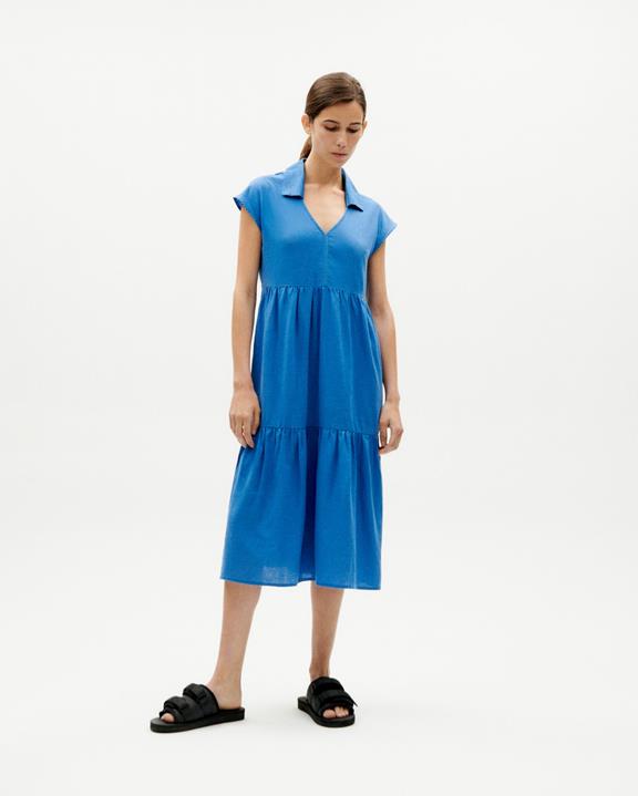 Jurk Ona Blauw via Shop Like You Give a Damn