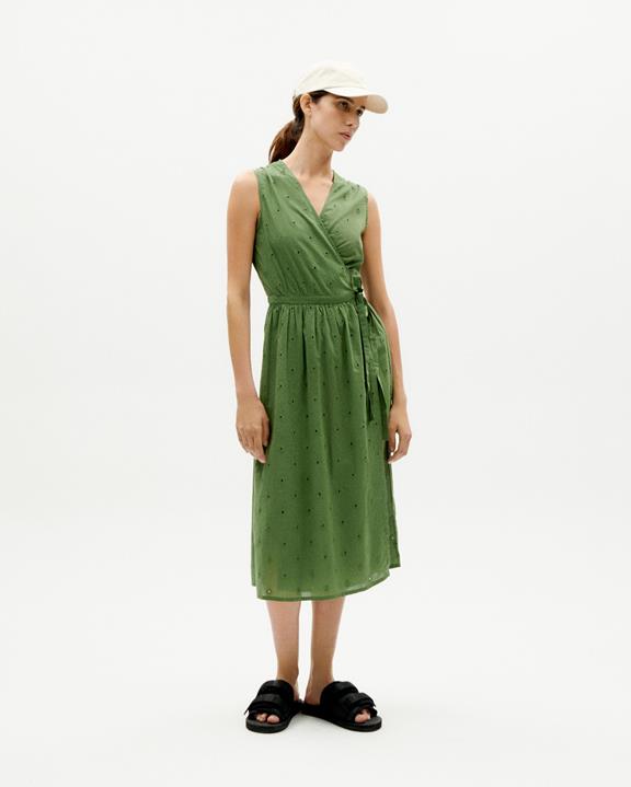 Jurk Klaproos Cactus Groen from Shop Like You Give a Damn Jurk Klaproos Cactus Groen from Shop Like You Give a Damn